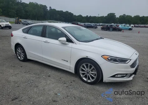 2017 Ford Fusion Se Hybrid z USA, uszkodzony, nr VIN 3FA6P0LU9HR410088